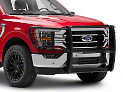 Grille Guard; Black (21-23 F-150, Excluding PowerStroke & Raptor)