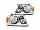 Halogen Headlights; Chrome Housing; Clear Lens (04-08 F-150)