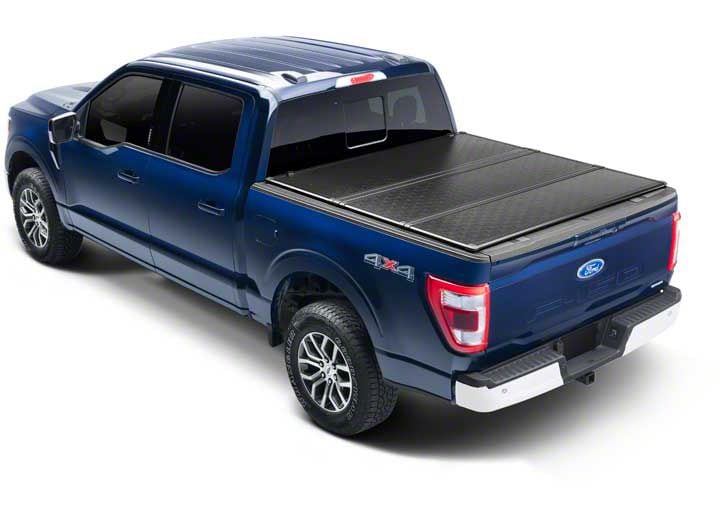 F-150 Hard Flush Mount Tri-Fold Tonneau Cover (21-24 F-150 w/ 5-1/2 ...