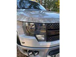 Headlight Amber Corner Vinyl; Standard/Darker (09-14 F-150)