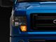 Factory Style Headlights with Amber Corner Lights; Black Housing; Clear Lens (09-14 F-150 w/ Factory Halogen Headlights)