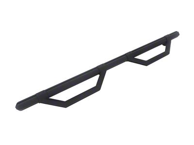 Hex Series Side Step Bars without Mounting Brackets; Textured Black (15-24 F-150 SuperCrew)
