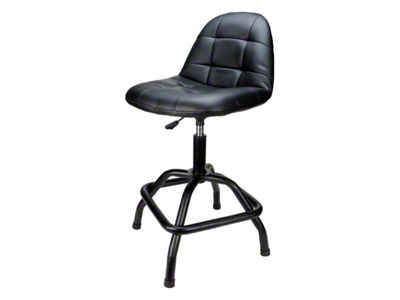 High Back Pneumatic Shop Stool