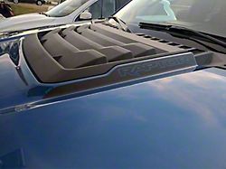 Hood Cowl Decals; Matte Black (17-20 F-150 Raptor)