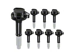 Ignition Coils with 2-Pins; Set of Eight (Late 16-18 5.0L F-150)