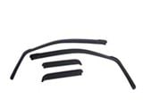 EGR In-Channel Window Visors; Front and Rear; Dark Smoke (09-14 F-150 SuperCab)