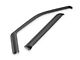 EGR In-Channel Window Visors; Front and Rear; Matte Black (15-24 F-150 SuperCrew)