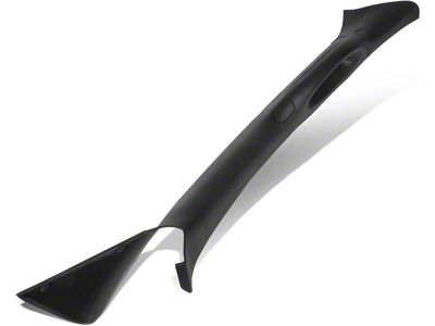 Interior A-Pillar Panel Molding; Passenger Side; Ebony Black (04-08 F-150)