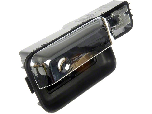 Interior Door Handle; Black and Chrome; Front Driver Side (04-08 F-150 SuperCab)