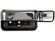 Interior Door Handle; Black and Chrome; Front Driver Side (04-08 F-150 SuperCab)