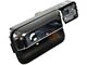 Interior Door Handle; Black and Chrome; Rear Driver Side (04-08 F-150 SuperCrew)