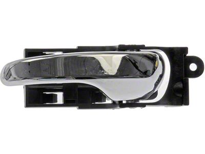 Interior Door Handle; Front Left; All Chrome; Plastic (97-00 F-150)