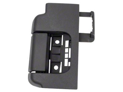 Interior Door Handle; Rear Driver Side; Black (09-14 F-150 SuperCab)