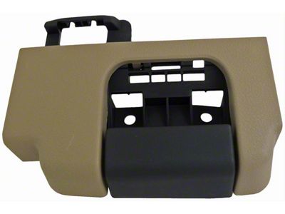 Interior Door Handle; Rear Left; Black Lever; Brown Housing Camel; Plastic (09-14 F-150 SuperCab)