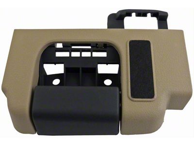 Interior Door Handle; Rear Right; Black Lever; Brown Housing Camel; Plastic (09-14 F-150 SuperCab)