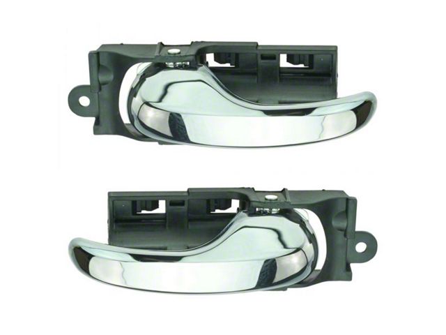 Interior Door Handles; Chrome (99-03 F-150)