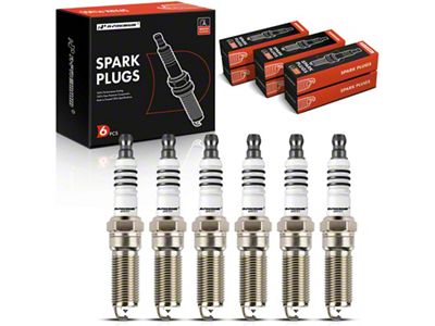 Iridium and Platinum Spark Plugs; Set of 6 (11-19 3.5L EcoBoost F-150)