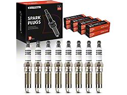 Iridium and Platinum Spark Plugs; Set of 8 (Late 08-10 5.4L F-150; 09-10 4.6L 3V F-150)