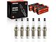 Iridium and Platinum Spark Plugs; Set of 6 (15-21 2.7L EcoBoost F-150; 20-21 3.5L EcoBoost F-150)