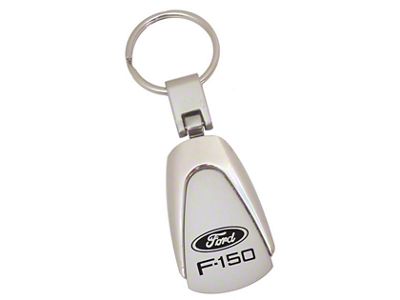 Teardrop Style Key Chain with F-150 Logo