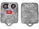 Keyless Entry Remote Case; Gray Digital Camouflage (98-14 F-150)