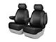 LeatherLite Series Front Seat Covers; Black (01-03 F-150 w/ Bucket Seats)