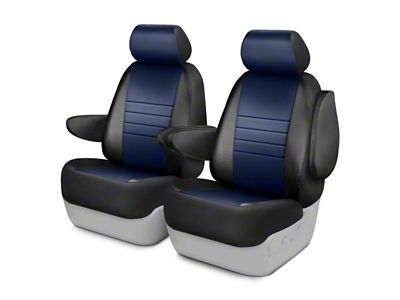 LeatherLite Series Front Seat Covers; Blue (04-08 F-150 w/ Bucket Seats)