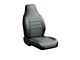 LeatherLite Series Front Seat Covers; Gray (15-24 F-150 w/ Bucket Seats)