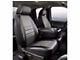 Fia LeatherLite Series Front Seat Covers; Gray (15-24 F-150 w/ Bench Seat)