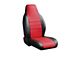 LeatherLite Series Front Seat Covers; Red (09-14 F-150 w/ Bucket Seats)