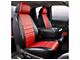 Fia LeatherLite Series Front Seat Covers; Red (04-08 F-150 w/ Bench Seat)