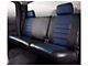 Fia LeatherLite Series Rear Seat Cover; Blue (01-03 F-150 SuperCrew)