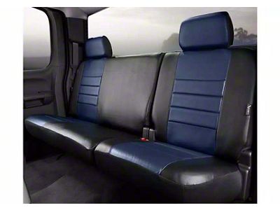 LeatherLite Series Rear Seat Cover; Blue (15-24 F-150 SuperCrew)