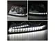 LED DRL Headlights with Clear Corners; Chrome Housing; Clear Lens (04-08 F-150)