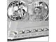 LED DRL Headlights with Clear Corners; Chrome Housing; Clear Lens (04-08 F-150)