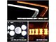 LED DRL Sequential Switchback Projector Headlights; Black Housing; Clear Lens (18-20 F-150 w/ Factory LED Headlights, Excluding Raptor)