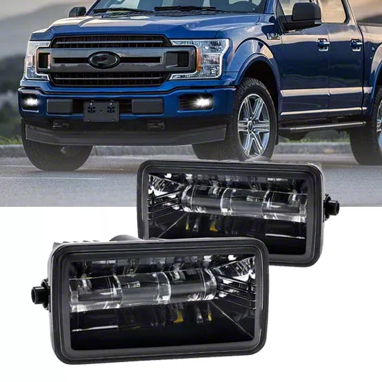 F 150 Led Fog Lights Black Housing 15 20 F 150 Excluding Raptor Free Shipping 5554