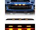 LED Grille Lights; Amber (21-25 F-150 Raptor)