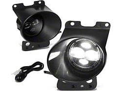 LED Projector Fog Lights with Switch; Smoked (06-08 F-150)