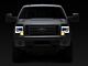 LED Strip Projector Headlights; Chrome Housing; Clear Lens (09-14 F-150 w/ Factory Halogen Headlights)