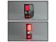 LED Tail Lights; Black Housing; Clear Lens (04-08 F-150 Styleside)