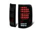 LED Tail Lights; Black Housing; Smoked Lens (04-08 F-150 Styleside)