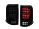 LED Tail Lights; Black Housing; Smoked Lens (04-08 F-150 Styleside)