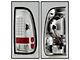 LED Tail Lights; Chrome Housing; Clear Lens (97-03 F-150 Styleside Regular Cab, SuperCab)