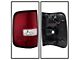 LED Tail Lights; Chrome Housing; Red Clear Lens (04-08 F-150 Styleside)