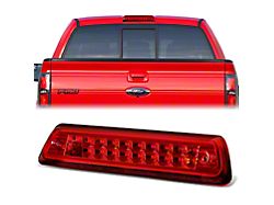 LED Third Brake Light; Red (09-14 F-150 w/o Hill Descent Control, Excluding Raptor)