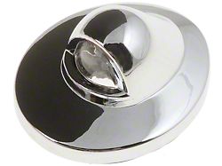 License Plate Light Lens; Chrome (97-00 F-150)