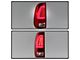 Light Bar LED Tail Lights; Chrome Housing; Red Clear Lens (97-03 F-150 Styleside Regular Cab, SuperCab)