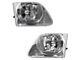 Lightning Style Headlights; Chrome Housing; Clear Lens (97-03 F-150)