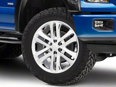 Limited Style Chrome 6-Lug Wheel; 22x9; 44mm Offset (15-20 F-150)